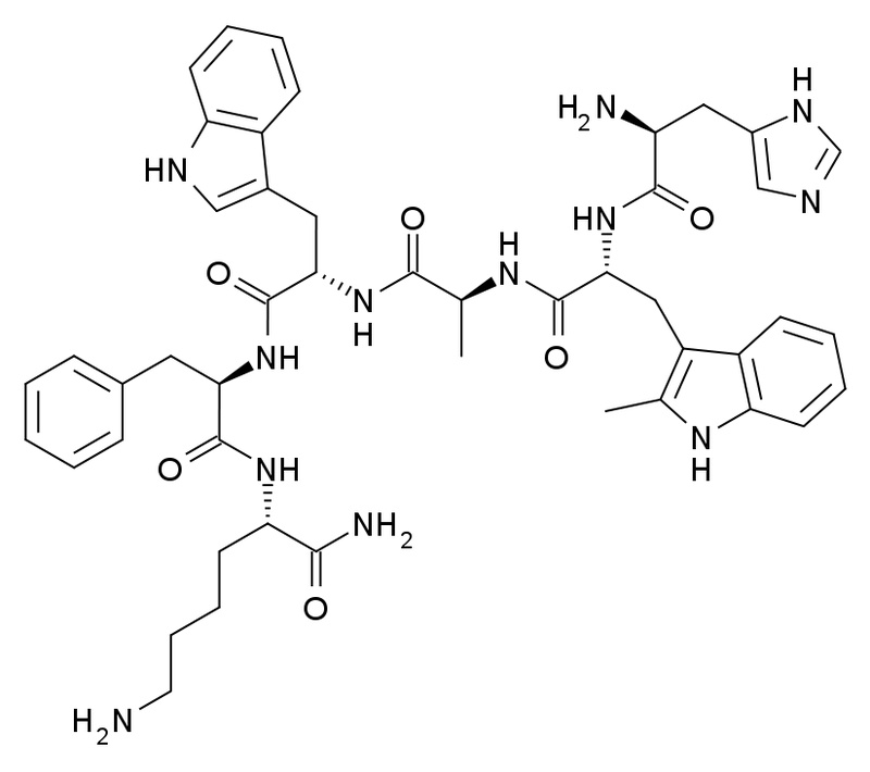 Hexarelin Structure