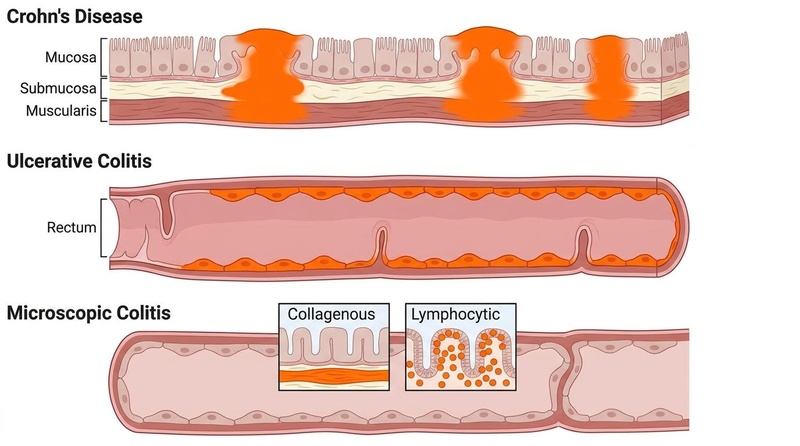 IBD Anatomy Comparison