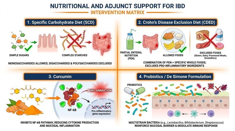 IBD Nutritional Support Matrix