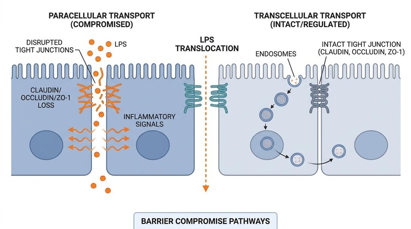 Mechanisms of Tight Junction Breakdown