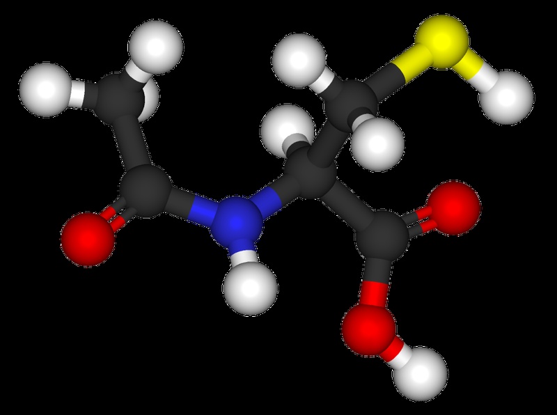 N-Acetylcysteine Structure
