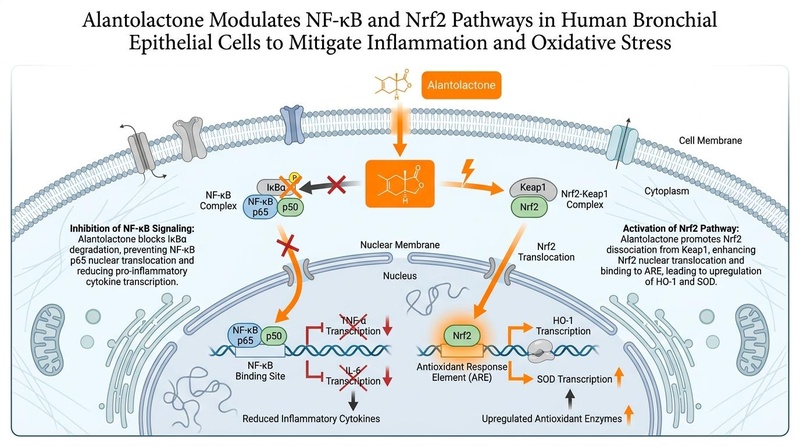 Alantolactone Bronchial Mechanism