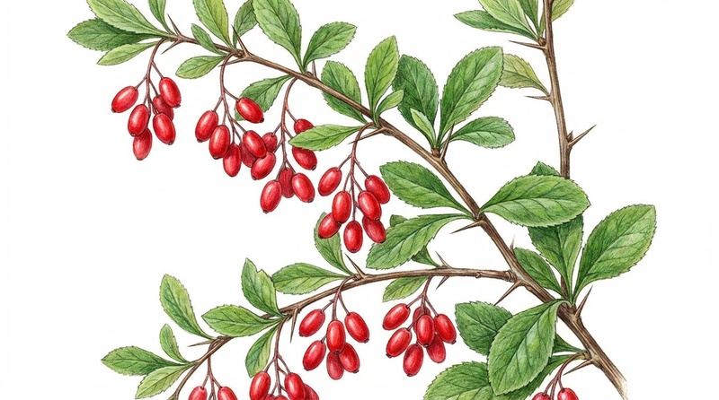 Berberis Vulgaris Plant