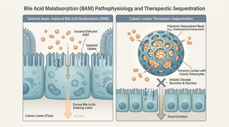 Bile Acid Malabsorption Mechanism