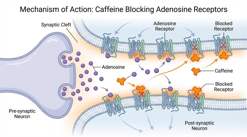 Caffeine Mechanism of Action