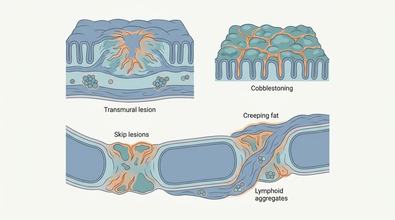 Crohn's Disease Transmural Pathology