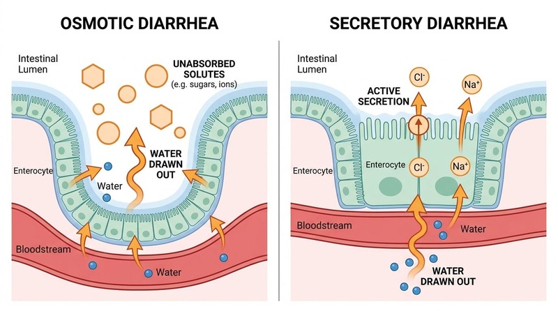 Chronic Diarrhea Cellular Mechanisms