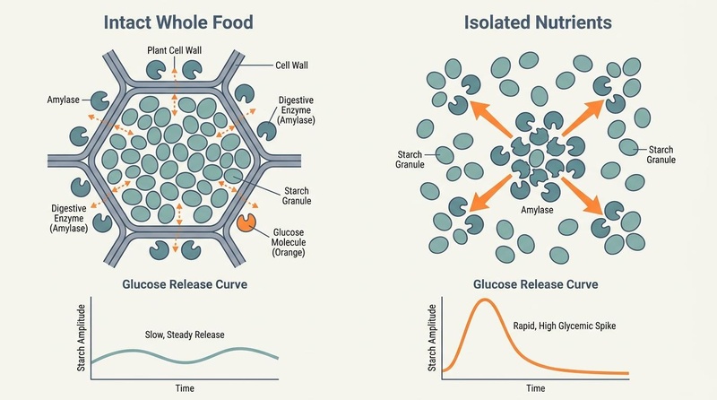 The Food Matrix Effect on Glycemic Response