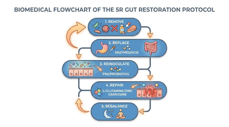 The Clinical 5R Gut Restoration Protocol