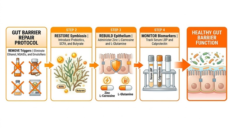 The Four-Phase Clinical Pathway for Gut Barrier Repair