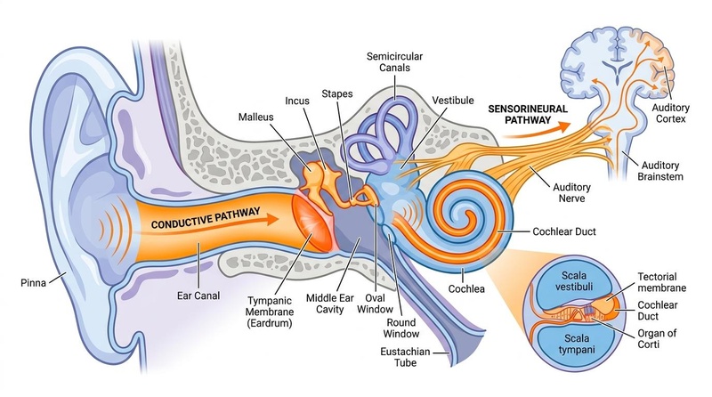 Hearing Screening Auditory Pathways