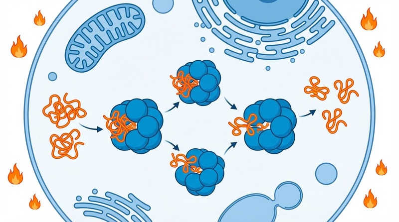 Mechanism of Heat Shock Proteins refolding damaged proteins