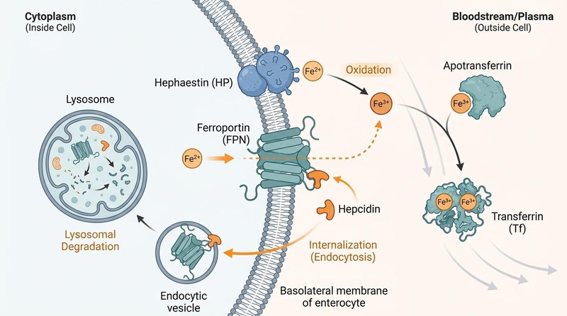 Hepcidin-Ferroportin Regulation