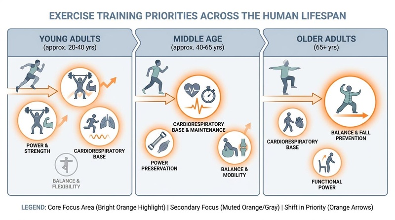 Lifespan Exercise Programming Priorities