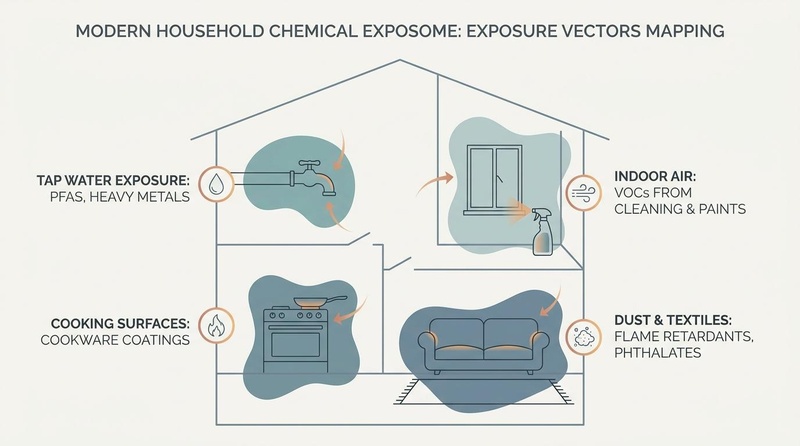 Figure 1: The Modern Household Exposome