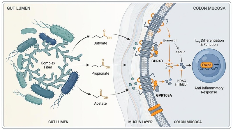 Microbial SCFA Pathway