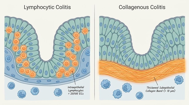 Microscopic Colitis Histopathology