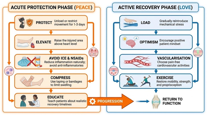 PEACE & LOVE rehabilitation pathway