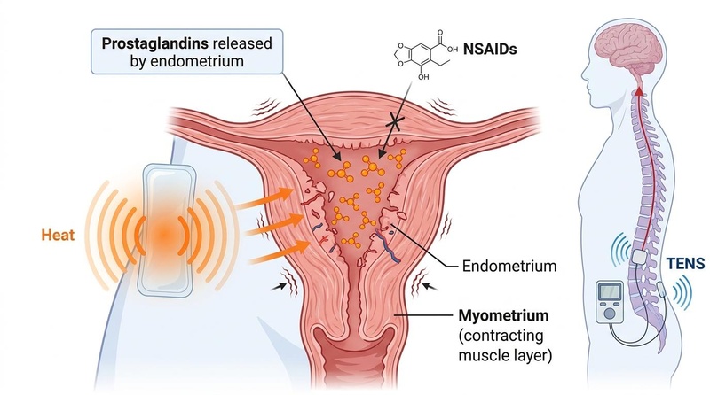 Period Pain Mechanism