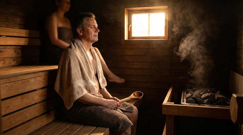 Terapia de sauna