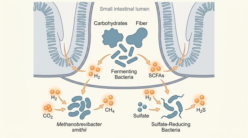 SIBO Gas Dynamics and Pathogenesis