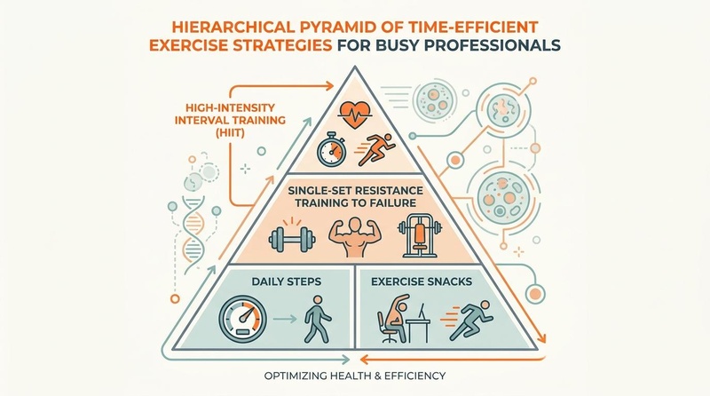 Hierarchical Pyramid of Time-Efficient Exercise Strategies