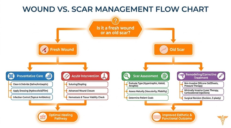 Wound vs. Scar Decision Tree