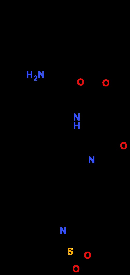 MK-677 的化学结构